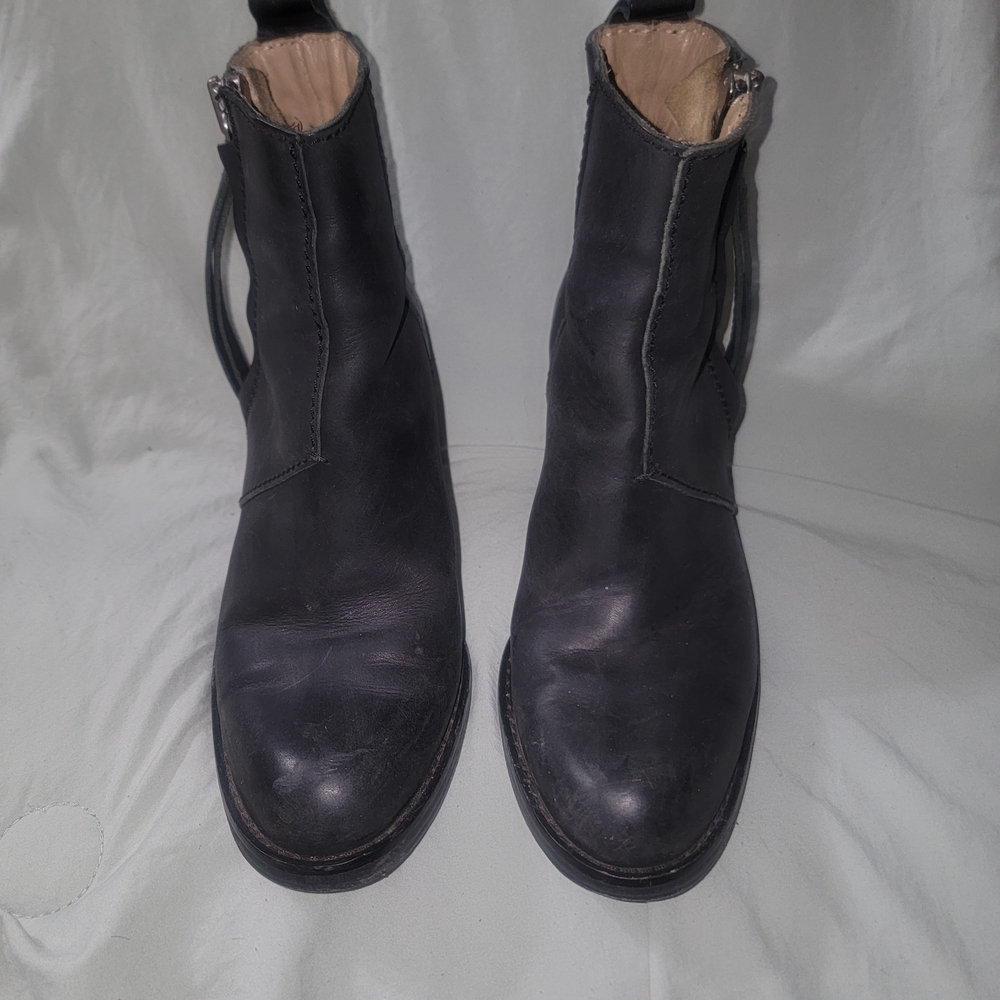 Acne Black Ankle Boots